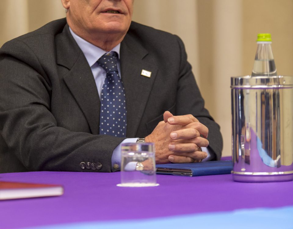 B. Mariani: Segr. Gen. Fesica e Vice segr. Confsal